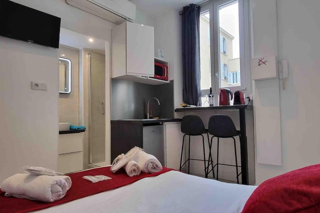 Sweet Home Marceau 6 Studios Hyper Centre Proche De La Mer Et Du Palais Cannes Exterior foto